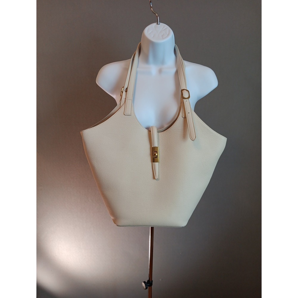 Miztique Isabelle 2 in 1 Scoop Neck Tote Bag‎ in Beige